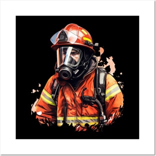 Fire Department Support Gear Posters and Art